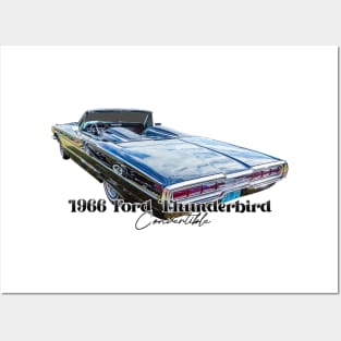 1966 Ford Thunderbird Convertible Posters and Art